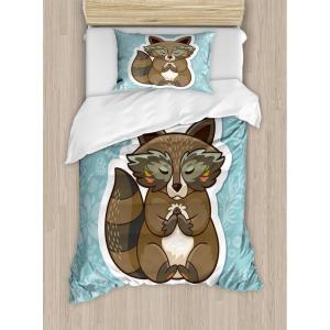 Ambesonne Christmas Duvet Cover Set, Xmas Baubles on Snow with Snowflakes Ice Holiday Humanitarian Artwork Illustration, Decorative 3 Piece Bedding Set with 2 Pillow Shams, Queen Size, White Red(Dark Green Turquoise)