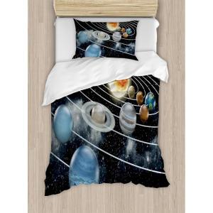 Ambesonne Christmas Duvet Cover Set, Xmas Baubles on Snow with Snowflakes Ice Holiday Humanitarian Artwork Illustration, Decorative 3 Piece Bedding Set with 2 Pillow Shams, Queen Size, White Red(Grey Black)