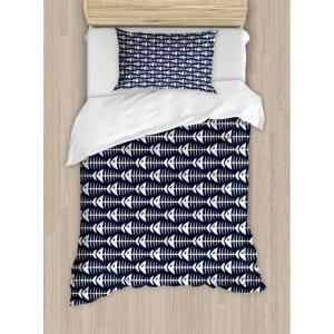 Ambesonne Christmas Duvet Cover Set, Xmas Baubles on Snow with Snowflakes Ice Holiday Humanitarian Artwork Illustration, Decorative 3 Piece Bedding Set with 2 Pillow Shams, Queen Size, White Red(Petrol Blue White)