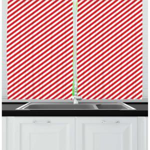 Ambesonne Christmas Kitchen Curtains, Taste of Xmas Season Frame Gingerbread Cookies and Biscuits, Window Drapes 2 Panel Set for Kitchen Cafe Decor, 55″ x 39″, Brown Green(Orange and White)