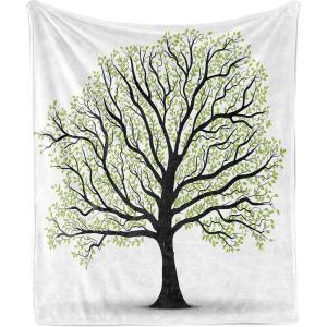 Ambesonne Christmas Throw Blanket, Xmas Eve Starry Night in Snowy Town with Starry Sky Reindeer and Moon, Flannel Fleece Accent Piece Soft Couch Cover for Adults, 70″ x 90″, Cocoa Dark Slate Blue(White and Black)