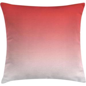 Ambesonne Christmas Throw Pillow Cushion Cover, Featured Xmas Baubles with Ribbon Holiday Wish Artwork Image Illustration, Decorative Square Accent Pillow Case, 20″ X 20″, White and Beige(Coral White)