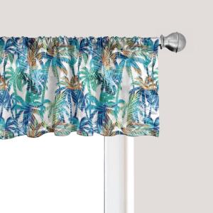 Ambesonne Cinco de Mayo Kitchen Curtains, Mexican Serape Colorful Stripes Vertical Lines Latino Design Illustration, Window Drapes 2 Panel Set for Kitchen Cafe Decor, 55″ x 39″, Red Green(Blue Mint Green Orange)