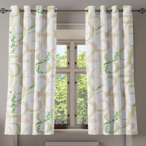 Ambesonne Delicate Roses Grommet Curtain, Retro Themed Garden Scene Flowers Vintage with Neutral Colors, Decorative 2-Panel Window Drapes for Bedroom Living Room, 50″ x 84″, Pale Peach Pale Grey Dust(Olive Green Blush Dusk)