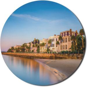 Ambesonne Island Computer Mouse Pad, White Coral Sand Seven Mile Beach in Grand Cayman Island Art Print, Rectangle Non-Slip Rubber Mousepad Large, 31″ x 12″ Gaming Size, Sky Blue and Brown Black(Blue and Peach)