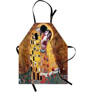 Ambesonne Multicolor Aprons(Ginger Mustard Amber)