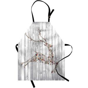 Ambesonne Multicolor Aprons(Grey Multicolor)