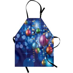 Ambesonne Multicolor Aprons(Indigo)