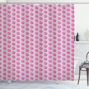 Ambesonne Pink Shower Curtain, Zigzag Look Pattern of Continuous Diamond Motifs Abstract Bohemian Print, Cloth Fabric Bathroom Decor Set with Hooks, 69″ W x 70″ L, Pale Fuchsia Soft Pink(Pink and Pale Mauve)