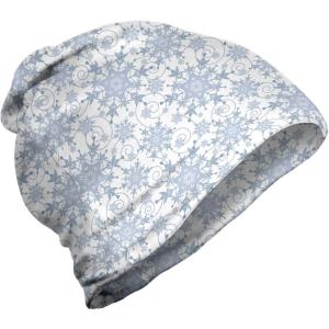 Ambesonne Unisex Beanie, Noel Snowflakes Christmas, Hiking Outdoors