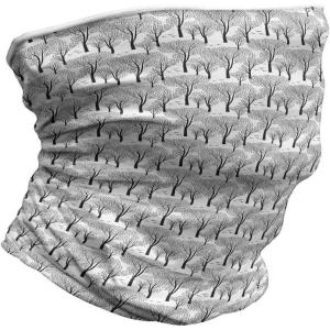 Ambesonne Unisex Multicolor Face and Neck Warmers(Abstract Forest Birds)