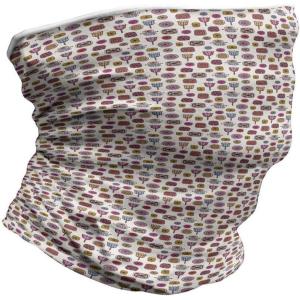 Ambesonne Unisex Multicolor Face and Neck Warmers(Abstract Shapes Colorful)