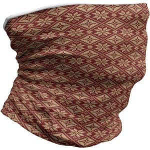 Ambesonne Unisex Multicolor Face and Neck Warmers(Bicolor Winter Design)