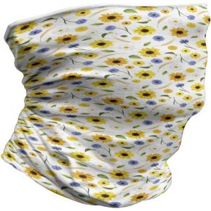 Ambesonne Unisex Multicolor Face and Neck Warmers(Botanic Pattern)