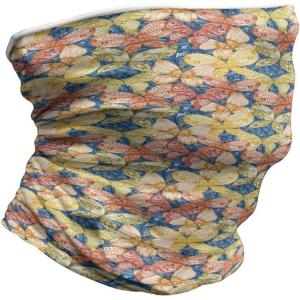 Ambesonne Unisex Multicolor Face and Neck Warmers(Butterflies and Floral)
