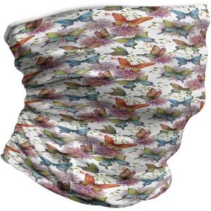 Ambesonne Unisex Multicolor Face and Neck Warmers(Carnations Vintage)