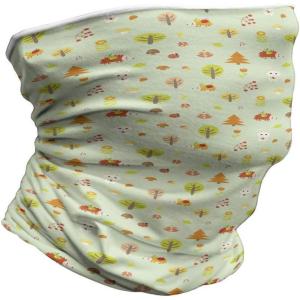 Ambesonne Unisex Multicolor Face and Neck Warmers(Cartoon Art Autumn Forest)