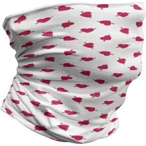 Ambesonne Unisex Multicolor Face and Neck Warmers(Cartoon Hearts Love)
