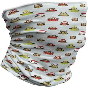 Ambesonne Unisex Multicolor Face and Neck Warmers(Christmas)