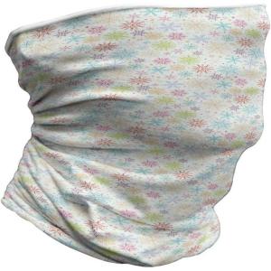 Ambesonne Unisex Multicolor Face and Neck Warmers(Colorful Doodle Snow)