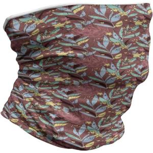 Ambesonne Unisex Multicolor Face and Neck Warmers(Colorful Plants Foliage)