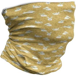Ambesonne Unisex Multicolor Face and Neck Warmers(Countryside Animals Flowers)