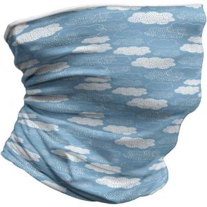 Ambesonne Unisex Multicolor Face and Neck Warmers(Dotted Fluffy Illustration)