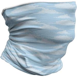 Ambesonne Unisex Multicolor Face and Neck Warmers(Dreamy Irregular Clouds)