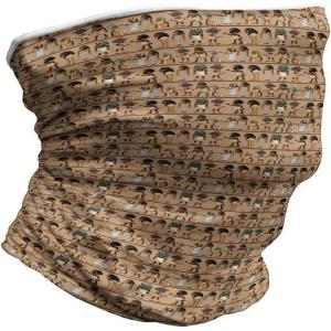 Ambesonne Unisex Multicolor Face and Neck Warmers(Egyptology Cartoon)
