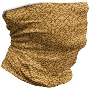 Ambesonne Unisex Multicolor Face and Neck Warmers(Entwined Moroccan Star Grid)