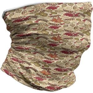 Ambesonne Unisex Multicolor Face and Neck Warmers(Fall Themed Mixed Pattern)