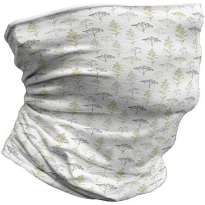 Ambesonne Unisex Multicolor Face and Neck Warmers(Flowers and Herbs Clutter)