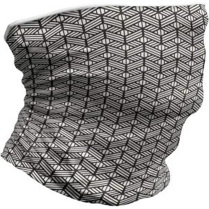 Ambesonne Unisex Multicolor Face and Neck Warmers(Geometric Grid Mesh Tiles)