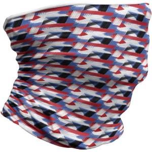Ambesonne Unisex Multicolor Face and Neck Warmers(Geometric Grunge Motif)