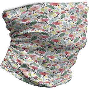 Ambesonne Unisex Multicolor Face and Neck Warmers(Hand Drawn Style Poppies)