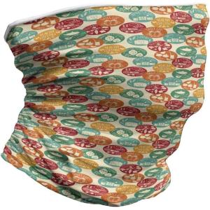 Ambesonne Unisex Multicolor Face and Neck Warmers(Healthy Life)