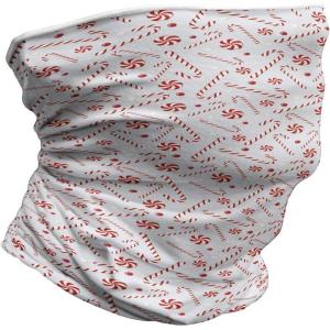 Ambesonne Unisex Multicolor Face and Neck Warmers(Holiday Food)