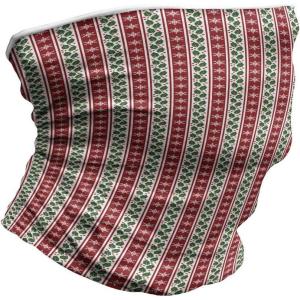 Ambesonne Unisex Multicolor Face and Neck Warmers(Holly Berries Banner)