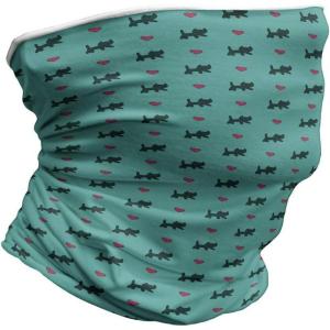 Ambesonne Unisex Multicolor Face and Neck Warmers(Kittens Pink Hearts)