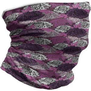Ambesonne Unisex Multicolor Face and Neck Warmers(Large Floral Petals Bud)