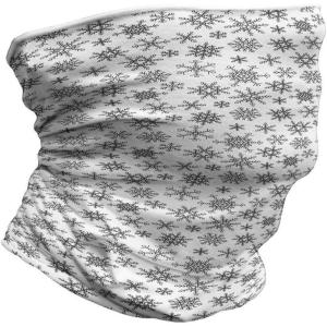 Ambesonne Unisex Multicolor Face and Neck Warmers(Line Winter Motifs)