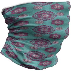 Ambesonne Unisex Multicolor Face and Neck Warmers(Medieval Floral Ornaments)