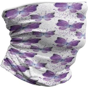 Ambesonne Unisex Multicolor Face and Neck Warmers(Modern Poly Effect)