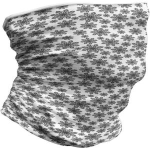 Ambesonne Unisex Multicolor Face and Neck Warmers(Monochrome Winter)