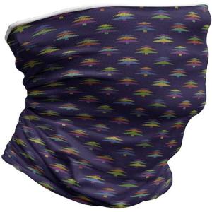 Ambesonne Unisex Multicolor Face and Neck Warmers(Nordic Christmas Trees)