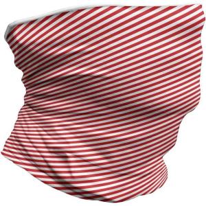 Ambesonne Unisex Multicolor Face and Neck Warmers(Orange and White)