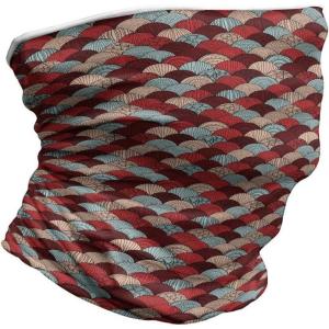 Ambesonne Unisex Multicolor Face and Neck Warmers(Ornamental Waves Art)