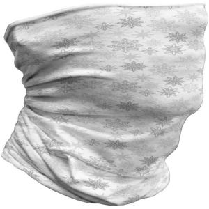 Ambesonne Unisex Multicolor Face and Neck Warmers(Ornate Crystals of Ice)