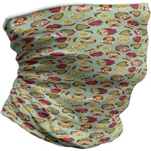 Ambesonne Unisex Multicolor Face and Neck Warmers(Ornate Kids Birds)