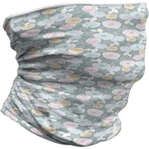 Ambesonne Unisex Multicolor Face and Neck Warmers(Ornate Spring Yard Theme)